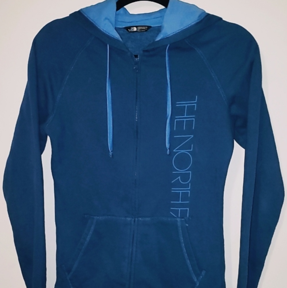 Unworn north face zip hoodie